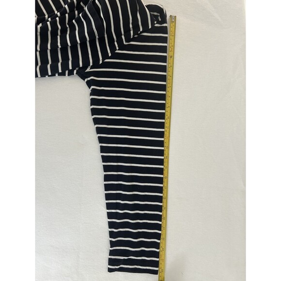 Zegna Sport Men’s XL Blue White Collar Horizontal Striped Pull Over L/S - Picture 4 of 6